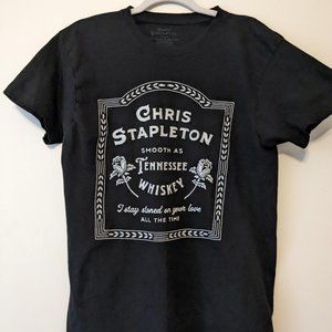Chris Stapleton Short Sleeve Band Tee Black Unisex Large
